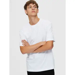 T-shirt Selected manches courtes Col rond Loosegilman 220 image-3