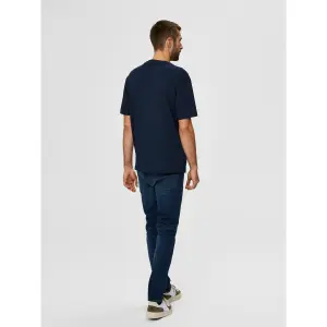 T-shirt Selected manches courtes Col rond Loosegilman 220 image-3