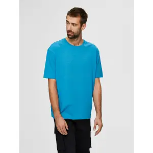 T-shirt Selected manches courtes Col rond Loosegilman 220 image-1