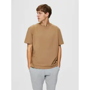 T-shirt Selected manches courtes Col rond Loosegilman 220 image-1