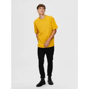 T-shirt Selected manches courtes Col rond Loosegilman 220 image-2