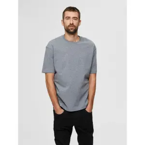 T-shirt Selected manches courtes Col rond Loosegilman 220 image-1
