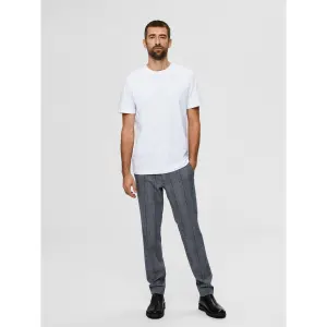T-shirt Selected manches courtes Col rond Norman 180 image-1