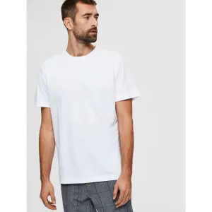 T-shirt Selected manches courtes Col rond Norman 180 image-3