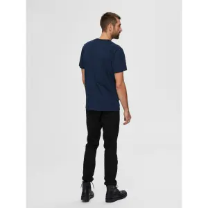 T-shirt Selected manches courtes Col rond Norman 180 image-4