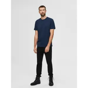 T-shirt Selected manches courtes Col rond Norman 180 image-2