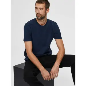 T-shirt Selected manches courtes Col rond Norman 180 image-3