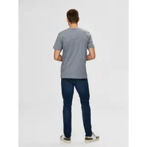 T-shirt Selected manches courtes Col rond Norman 180 image-4