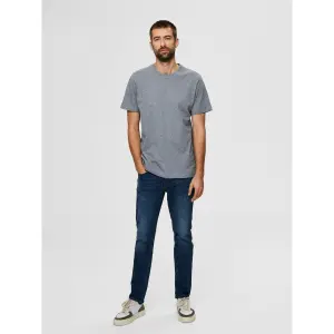 T-shirt Selected manches courtes Col rond Norman 180 image-2