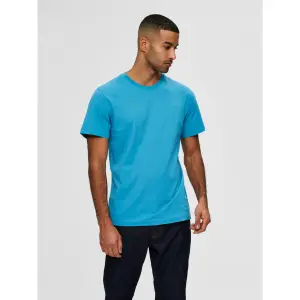 T-shirt Selected manches courtes Col rond Norman 180 image-1