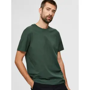 T-shirt Selected manches courtes Col rond Norman 180 image-3