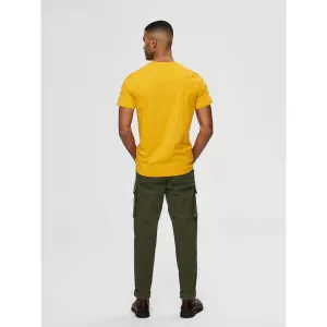 T-shirt Selected manches courtes Col rond Norman 180 image-4