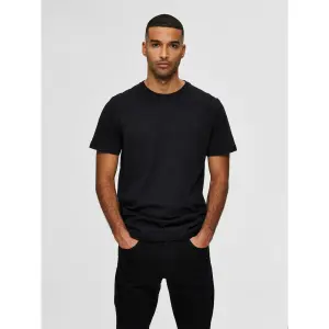 T-shirt Selected manches courtes Col rond Norman 180 image-1