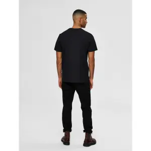 T-shirt Selected manches courtes Col rond Norman 180 image-3