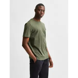 T-shirt Selected manches courtes Col rond Norman 180 image-3