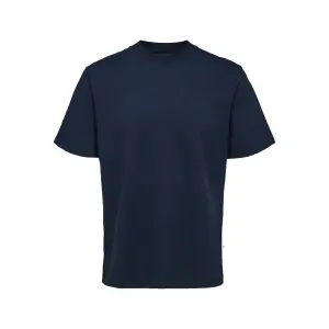 T-shirt Selected Kurzärmelig Rundhalsausschnitt Relaxcolman 201 image-0