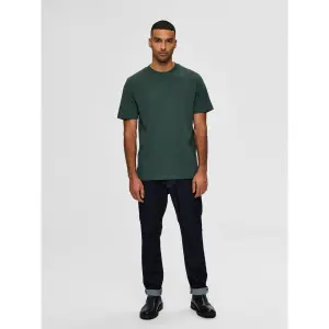 T-shirt Selected manches courtes Col rond Relaxcolman 200 image-1