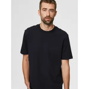 T-shirt Selected Kurzärmelig Rundhalsausschnitt Relaxcolman 201 image-5