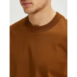 T-shirt Selected manches courtes Col rond Relaxcolman 200 image-5