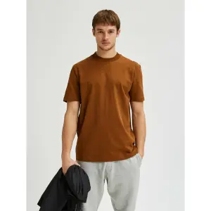 T-shirt Selected manches courtes Col rond Relaxcolman 200 image-3