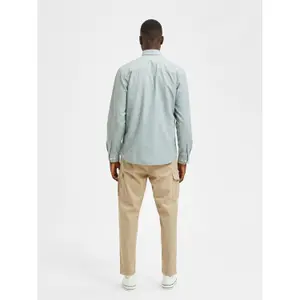 Chemise Selected Slhslimnew Linen image-4