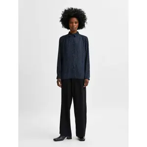 Damen-Langarmshirt Selected Signa-dynella aop image-2