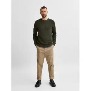 Pullover Selected Irven manches longues knit col rond image-4