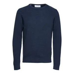Sweater Selected Irven manches longues knit button col rond image-0