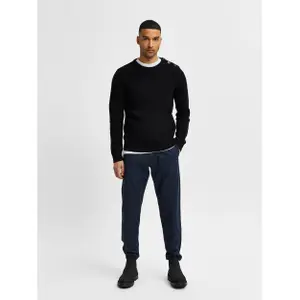 Pullover Selected Irven manches longues knit button col rond image-3