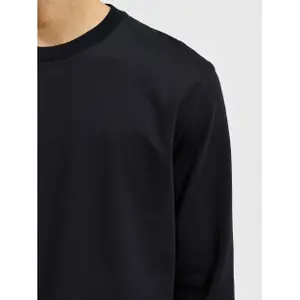 T-shirt Selected manches longues Col rond Relaxcolman 200 image-3