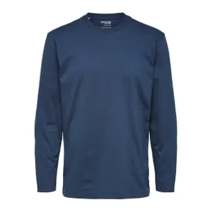 T-shirt Selected manches longues Col rond Relaxcolman 200 image-0
