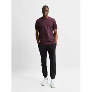 T-shirt Selected manches courtes Col rond Norman 180 rayé image-4