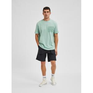 Kragen-o T-Shirt Selected Slhrelaxarvid image-4