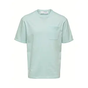 Collar-o T-shirt Selected Slhlooseroald