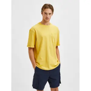 Kragen-o T-Shirt Selected Slhlooseroald image-3