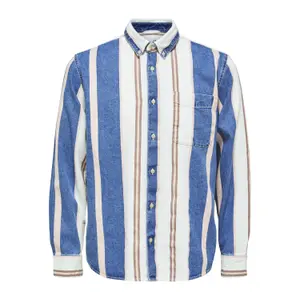 Shirt Selected Slhbrad Stripe Loose image-0