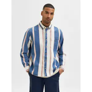 Shirt Selected Slhbrad Stripe Loose image-2