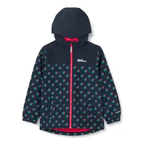 Waterproof jacket for children Jack Wolfskin Rainbow Paw image-1