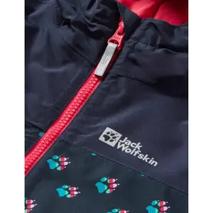 Waterproof jacket for children Jack Wolfskin Rainbow Paw image-5