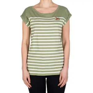 T-shirt à rayures fauve femme Iriedaily image-0