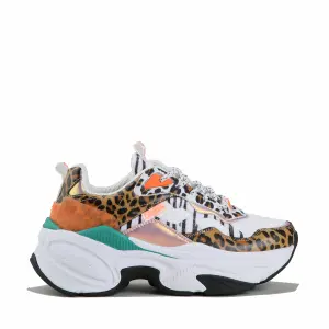 Sapatos de mulher Buffalo crevis p1 multi animal image-0