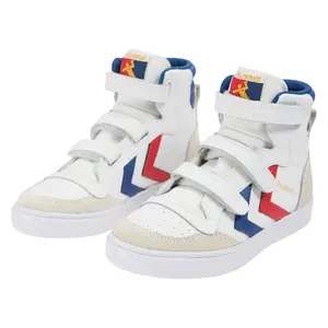 Children's high top sneakers Hummel Stadil en cuir image-1