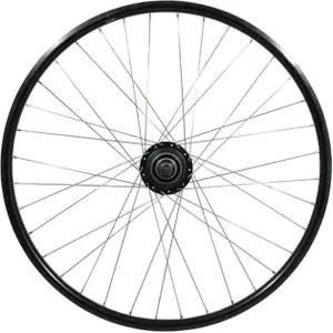 Rear wheel aluminum double wall hub stainless steel spokes P2R Er20 Nexus 7V Disc Centerlock 36 (Sg-C3001-7D)