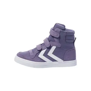 Children's high top sneakers Hummel Stadil canvas mono image-0