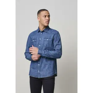 Regular fit denim shirt Blend bhnantes image-0