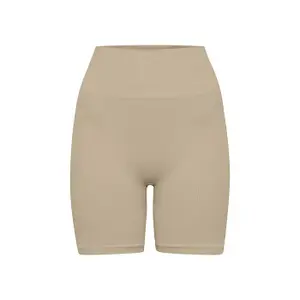 Seamless rib biker shorts for women TheJoggConcept jcsahana image-0