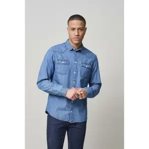 Regular fit denim shirt Blend bhnantes image-0