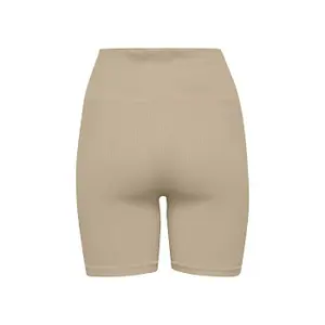 Seamless rib biker shorts for women TheJoggConcept jcsahana image-1