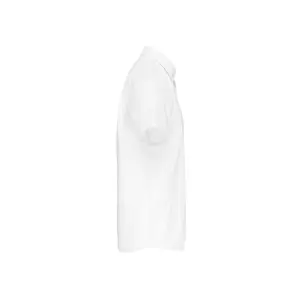 Short sleeve shirt Kariban blanc image-1