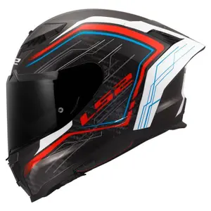 Motorcykelhjelm med fuldt ansigt LS2 FF807 Dragon Subic image-3